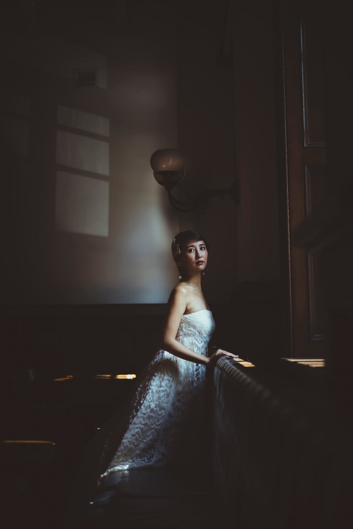 Café 1894の中で写真撮影